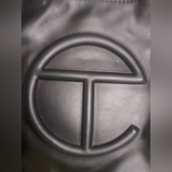 Telfar Matte Black Crossbody Shoulder Tote Hand Bag - Picture 8 of 16